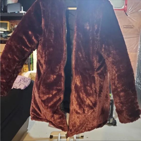 Reebok NewWithoutTags XS reversible parka, puffer coat hooded - Picture 6 of 10